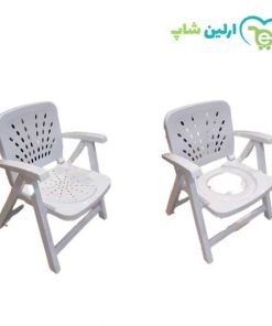 صندلی حمام سالمند تمام پلاستیکی
