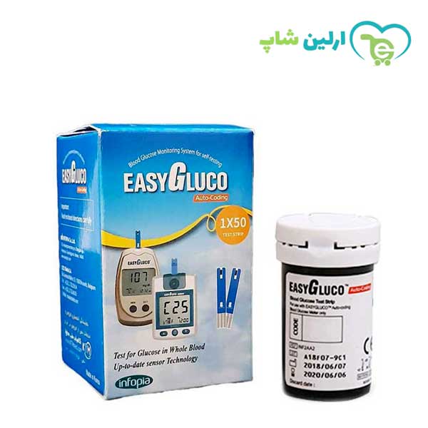 نوار تست قندخون ایزی گلوکو نوار تست قندخون ایزی گلوکو