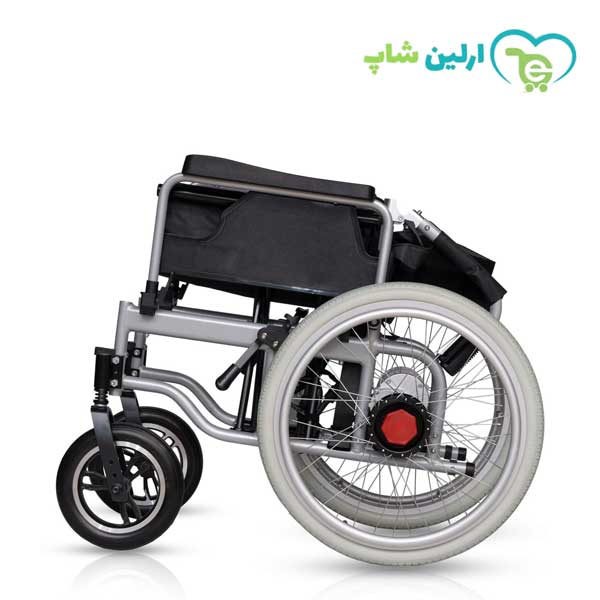 ویلچر برقی چرخ بزرگ تاشو فوشان FS805 ویلچر برقی چرخ بزرگ تاشو فوشان FS805