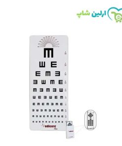 ای چارت بینایی سنجی پیکسلی مدیکر +EC.P