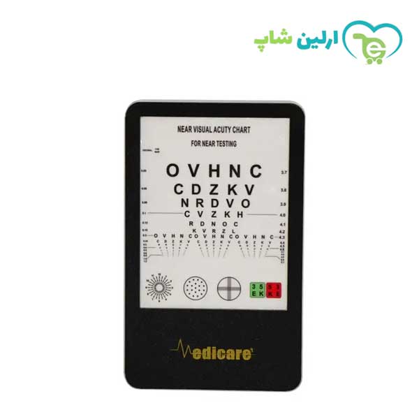 چارت بینایی سنجی نزدیک بین مدیکر EC.N چارت بینایی سنجی نزدیک بین مدیکر EC.N