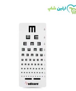 ای چارت بینایی سنجی سه خانه مدیکر EC.3