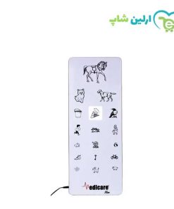چارت بینایی سنجی پیکسلی انیمیشن مدیکر ANI.P
